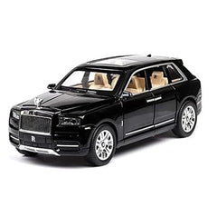 Roll Royce Die-cast Car 1:22 with Opening Doors Music and Lights Made of Metal Toy Vehicle for Kids, Adults