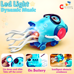Dancing Jellyfish LED Musical Toy – Bump & Go