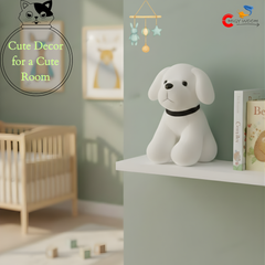 Sitting Dog Plush Soft Toy