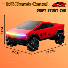 Remote Control 1:28 Tesla Cyber truck Style Stunt Car for Kids