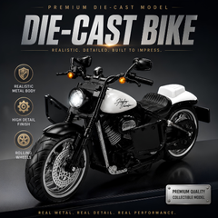 Harley Davidson Design Die-Cast Bike