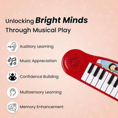 Chigy Wooh Multi-Functional Piano Keyboard 22 Keys Musical Toy for Kids Best Gift for Boys & Girls