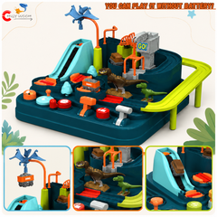Dinosaur Adventure Track Set Toy for Kids
