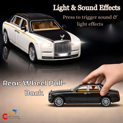 Rolls Royce 1:32 Diecast Pull Back Toy Car