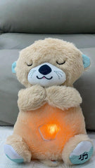 Breathing Teddy Bear Plush Sound Machine