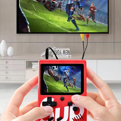 Chigy Wooh Handheld 400 in 1 Games Box with TV Output & with Gaming Console Rechargeable Video Game for Kids