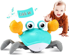 Crawling Crab Musical Toy with LED Lights & Rechargeable Battery