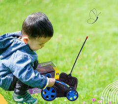 Chigy Wooh Mini Stunt Remote Control Rechargeable Car Toy for Kids - 360 Degree Spinning (Multicolor)