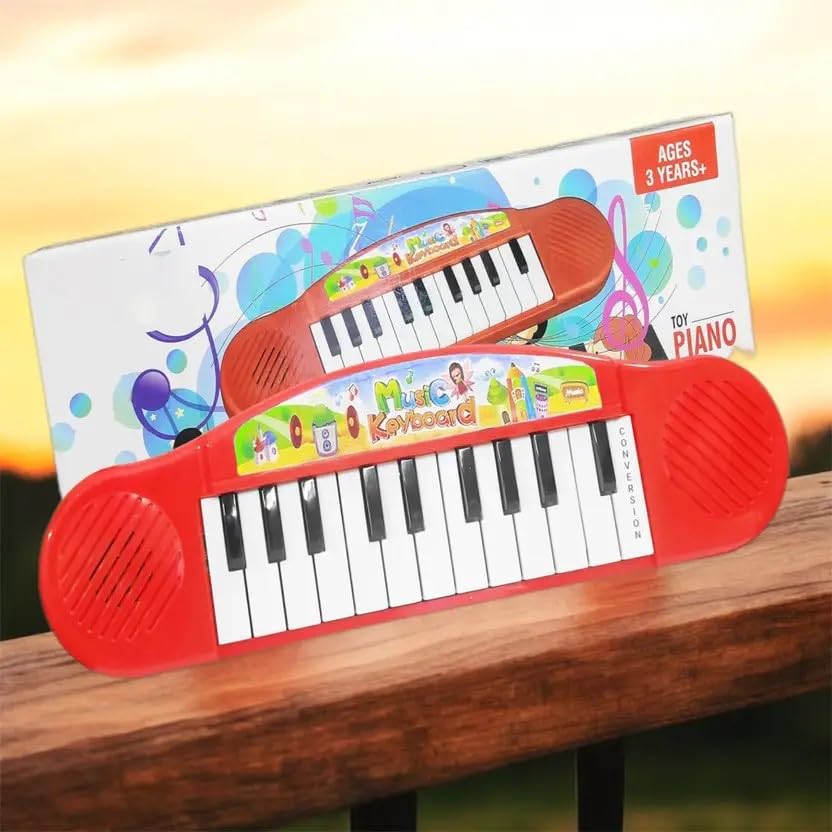 Chigy Wooh Multi-Functional Piano Keyboard 22 Keys Musical Toy for Kids Best Gift for Boys & Girls