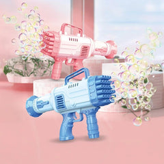 Bubble Gun for Kids 32 Holes Bubble Maker