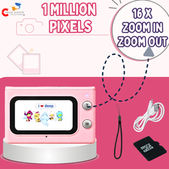 Mini Digital Toy Camera For kids (Random Color)