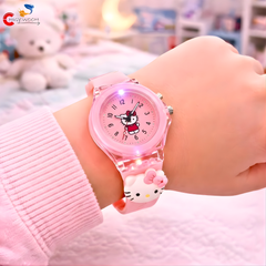 Pink Kitty Watch for Kids