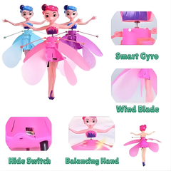 Magic Flying Fairy Doll For Kids (Random Color)
