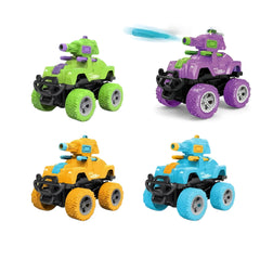 Chigy Wooh Tank Launcher Truck Toy Shooting Bullet Mini Friction Missile tank Truck Toy For 3+ Year Old Kids