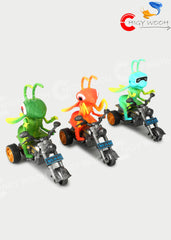  Insect Bike Figurines – Educational Bug Action Toy Set for Kids 