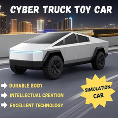 Chigy Wooh Remote Control Tesla Cybertruck Scale 1:14 High Speed with Light Effect Cyber Truck for Kids