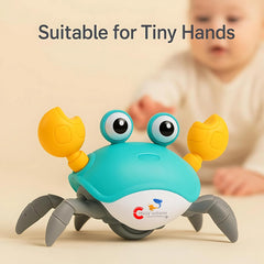 Crawling Crab Musical Toy with LED Lights & Rechargeable Battery