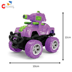 Chigy Wooh Tank Launcher Truck Toy Shooting Bullet Mini Friction Missile tank Truck Toy For 3+ Year Old Kids