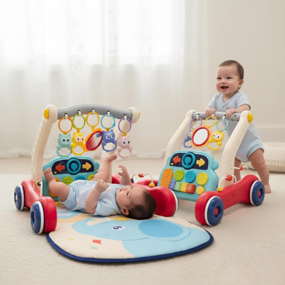 Chigy Wooh Play Gym Mat For Babies