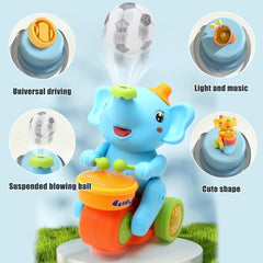 Musical Walking Elephant Drummer Toy