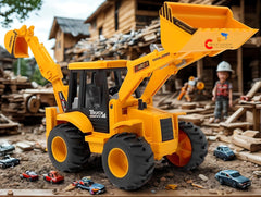 Construction Realistic Engineer Vehicle