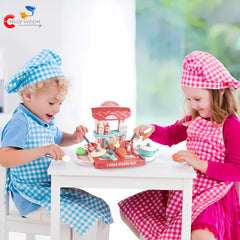Kitchen Play Set for Girls Pretend to Play
