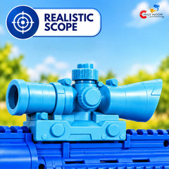 2-in-1 Bubble & Soft Foam Bullet Gun