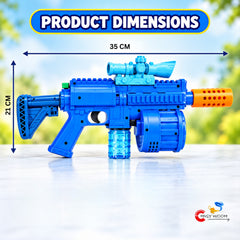 2-in-1 Bubble & Soft Foam Bullet Gun