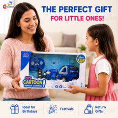 City Cartoon Remote Control Police Car