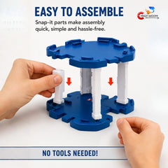 Police Catapult Parking Lot Playset