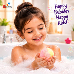 Colorful Fizzy Bath Bombs for Kids – Pack of 2