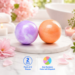 Colorful Fizzy Bath Bombs for Kids – Pack of 2
