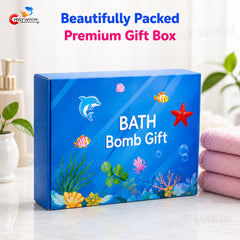 Colorful Fizzy Bath Bombs for Kids – Pack of 2