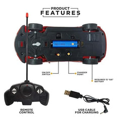 Remote Control 3D Light Car