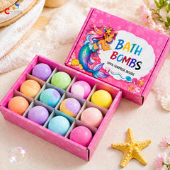 Chigy Wooh Kids Bath Bombs with Surprise Toys